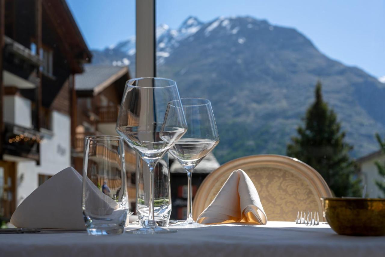 Wellnesshotel Schweizerhof Saas Fee Eksteriør billede