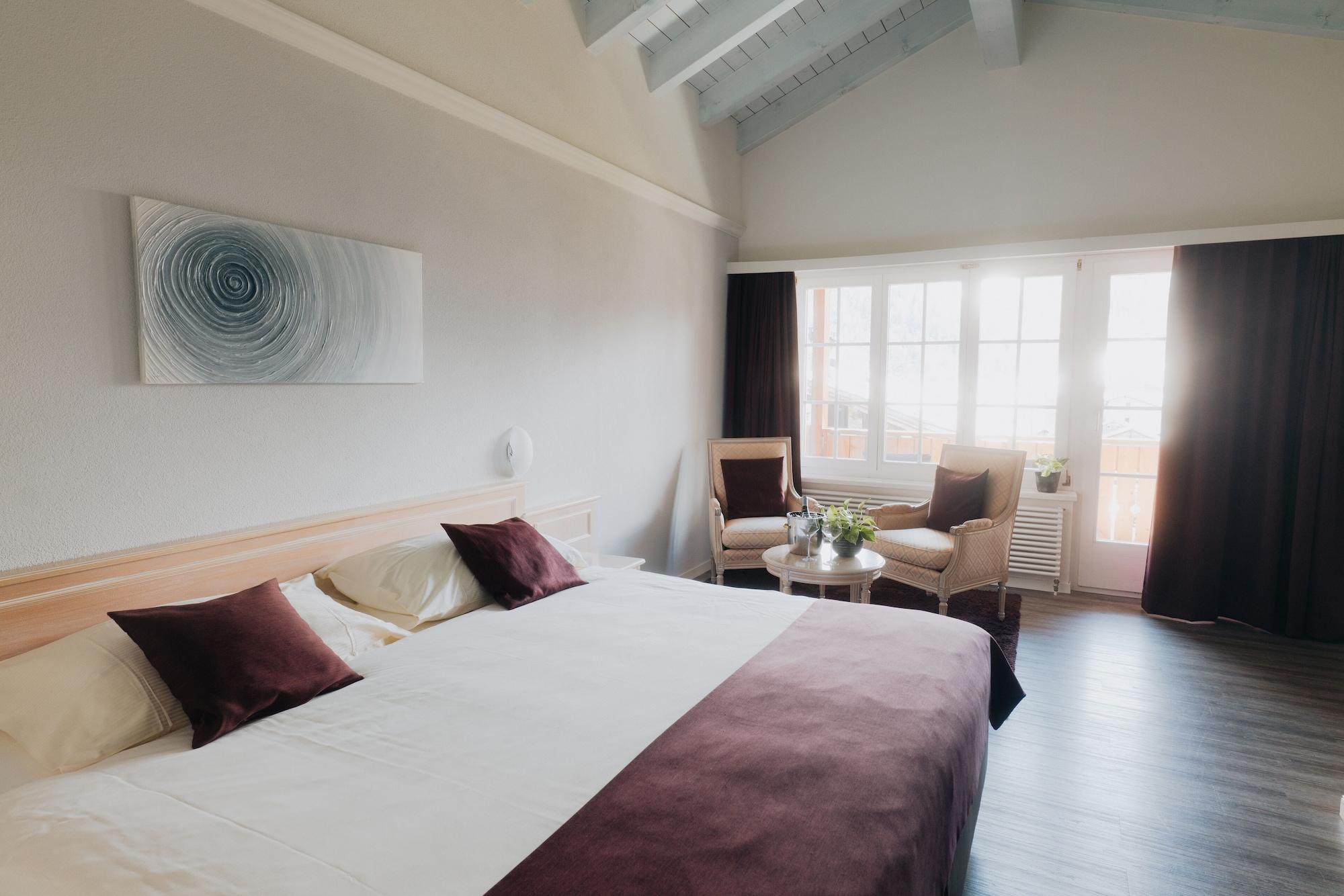 Wellnesshotel Schweizerhof Saas Fee Eksteriør billede